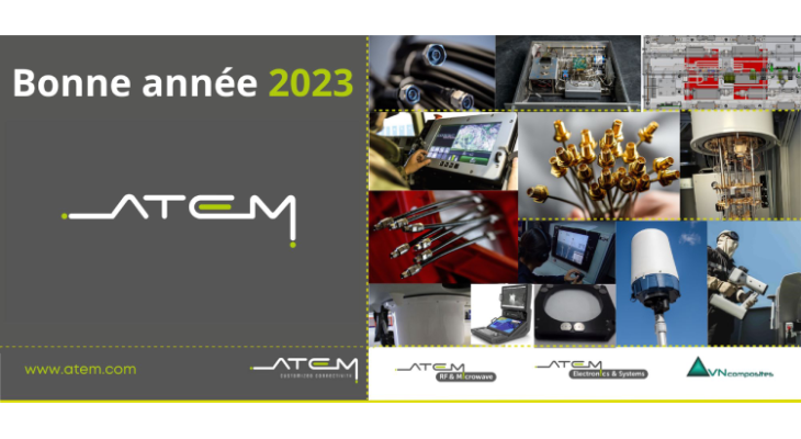 Les équipes Atem vous souhaitent leurs meilleurs vœux pour 2023 !